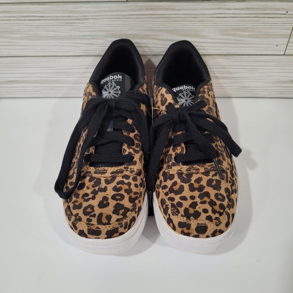 Reebok Animal print Sneakers size 4.5 Girls NWT - Picture 5 of 8